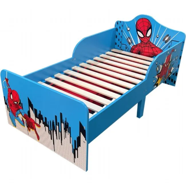 Spiderman juniorseng m. stof skuffer
