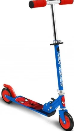 Spiderman løbehjul foldbart
