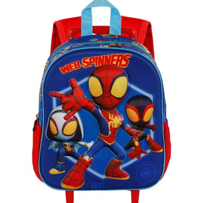 Spiderman Lille 3D Rygsæk med Hjul