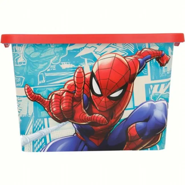 Spiderman Opbevaringskasse Click 7L