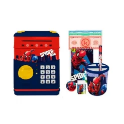 Spiderman Pengeskab med Tilbehør