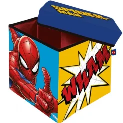Spiderman taburet med opbevaring