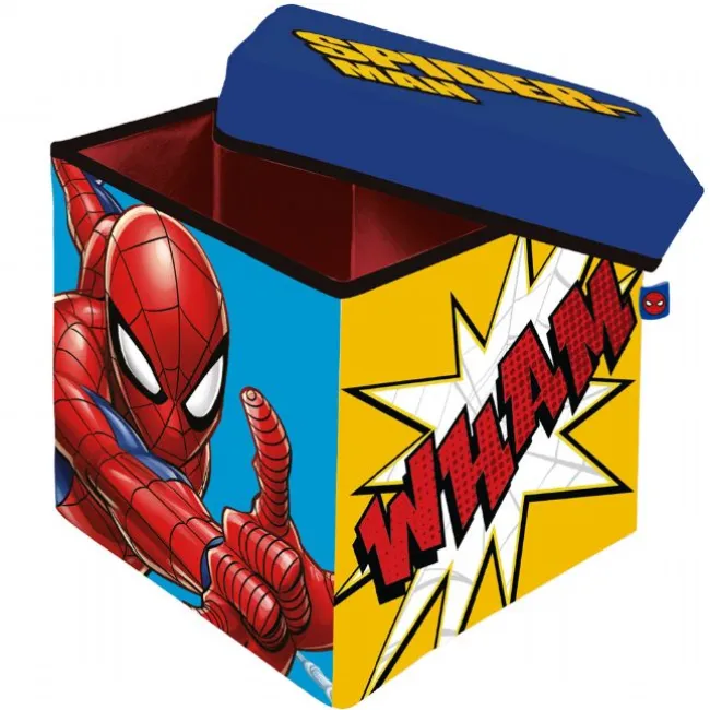Spiderman taburet med opbevaring