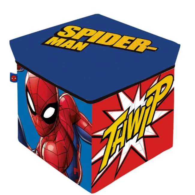 Spiderman taburet med opbevaring
