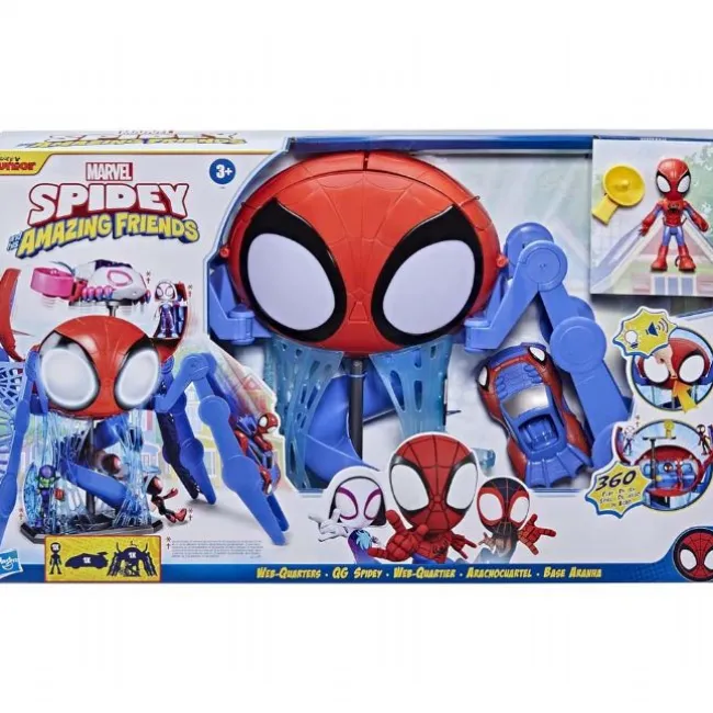 Spidey Amazing Friends Web-Quarters