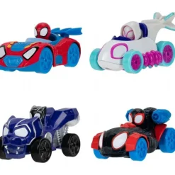 Spidey Amazin Metal Biler 4-pack