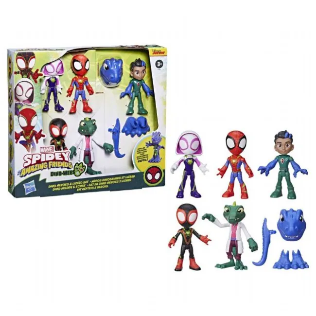 Spidey Dino Heroes Figur Pakke