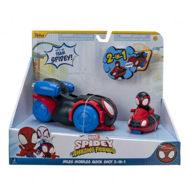 Spidey Miles Morales Quick Shot Vehicle
