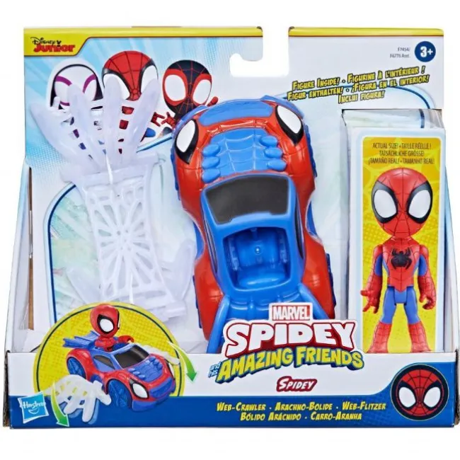 Spidey Web Crawler Set Bil