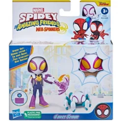 Spidey Web-Spinners Ghost Spider Figur