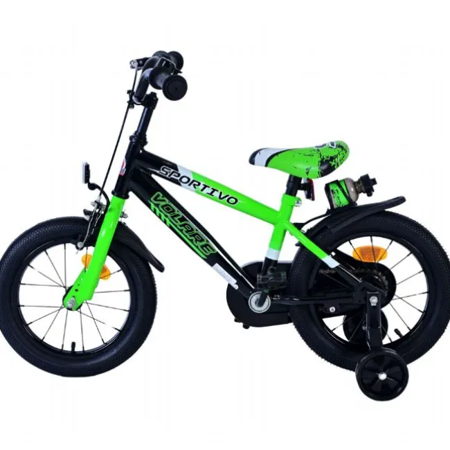 Sportivo Cykel Grøn 14 Tommer