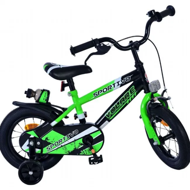 Sportivo Cykel Grøn 12 Tommer