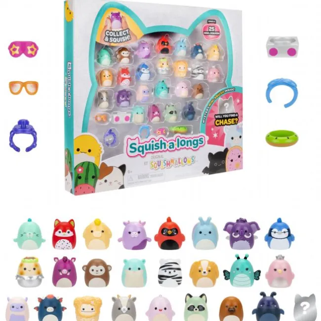 Squish-a-longs 2,5 cm 25 Pack