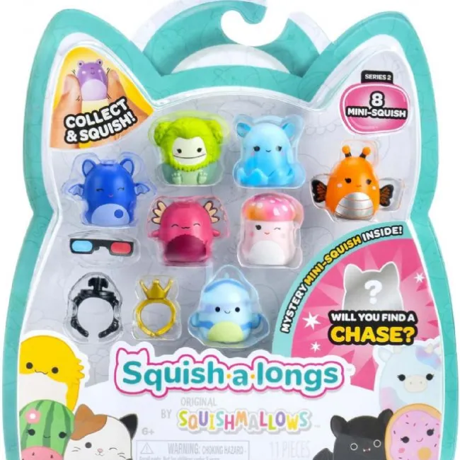 Squish-a-longs 2,5 cm 8-pak