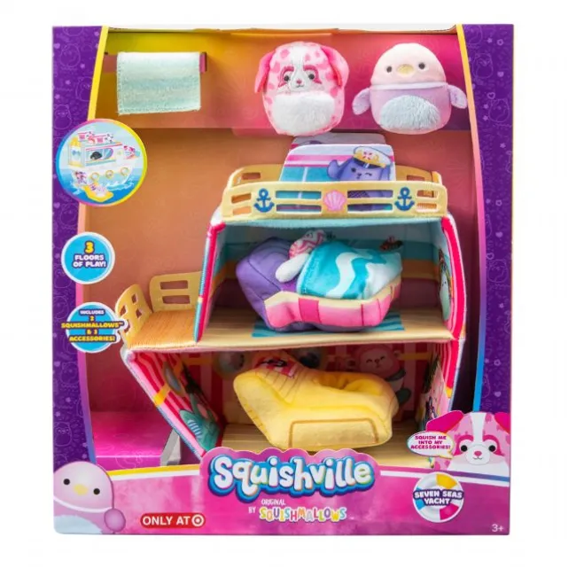Squishville Luksus Legescene