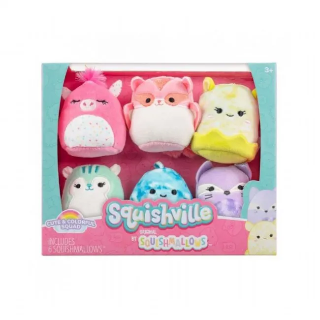 Squishville 6pack Cute + Colourful Squad