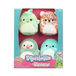Squishville 4 pack Prehistoric Squad