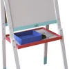 Staffeli med tavle og whiteboard lys