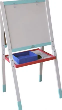 Staffeli med tavle og whiteboard lys