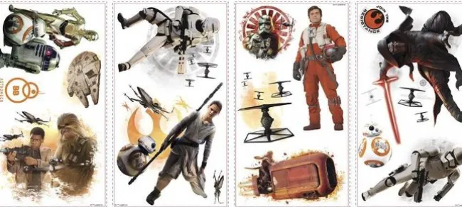 Star Wars EPVII wallstickers