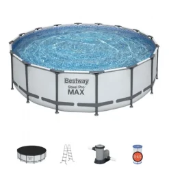 Steel Pro Max Pool 19.480L 488x122cm