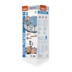 Steel Pro MAX Pool 6.473L 366x76cm