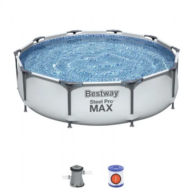 Steel Pro MAX pool 4.678L 305x75 cm