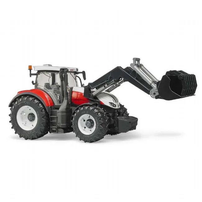 Steyr 6300 Terrus CVT med frontlæsser