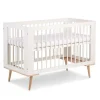 Stilfuld Hvid Tremmeseng 120x60 cm