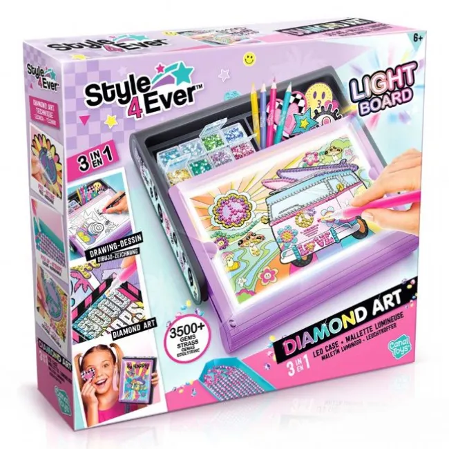 Style 4 Ever Diamond Art Etui med Lys