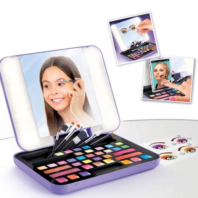 Style 4 Ever Makeup-etui med LED