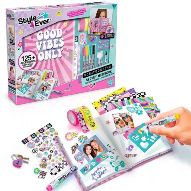Style 4 Ever Scrapbook Hemmelig Dagbog