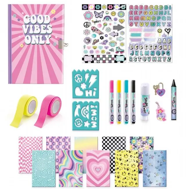 Style 4 Ever Scrapbook Hemmelig Dagbog