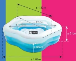 Summer Colors badebassin 460 ltr.