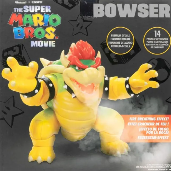 Super Mario Movie Bowser Figur 18 cm