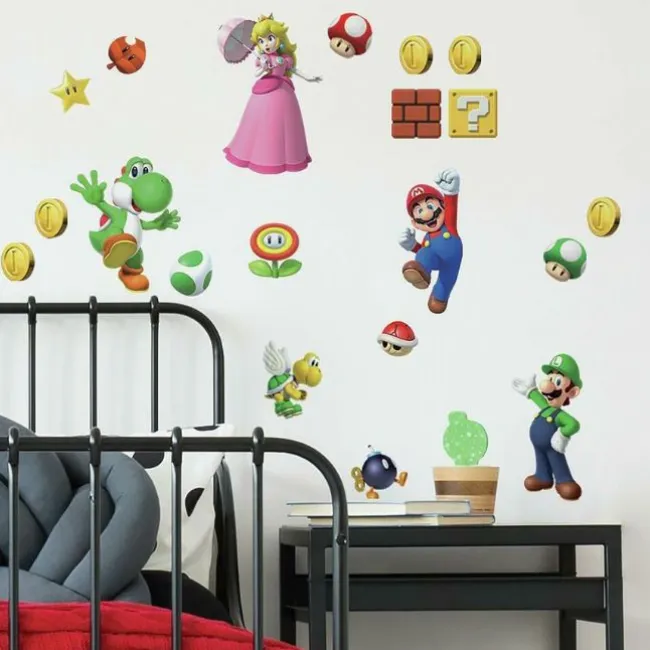 Super Mario Wallsticker 20stk