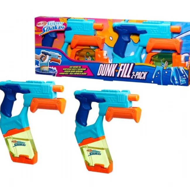 Super Soaker Dunk-Fill Vandgevær 2-Pack