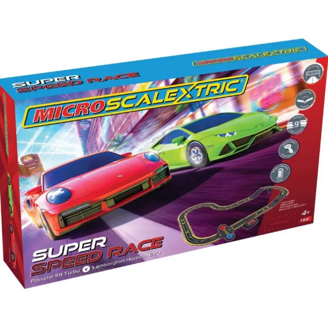 Super Speed Race Lamborghini vs. Porsche