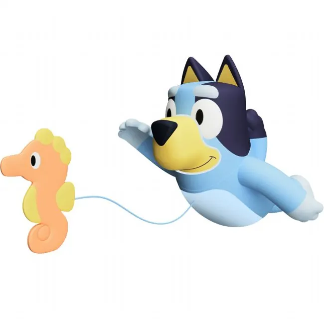 Swimming Bluey