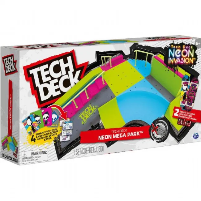 Tech Deck Neon Mega Park