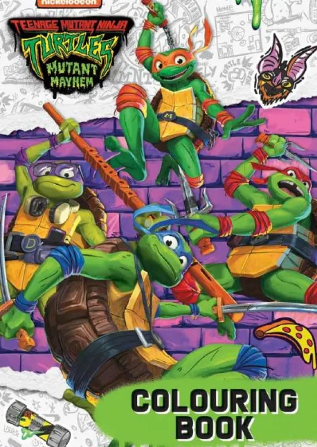 Teenage Mutant Ninja Turltles Tegnebog