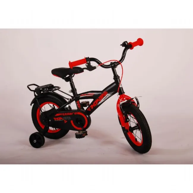 Thombike Børnecykel 12 tommer Sort Rød