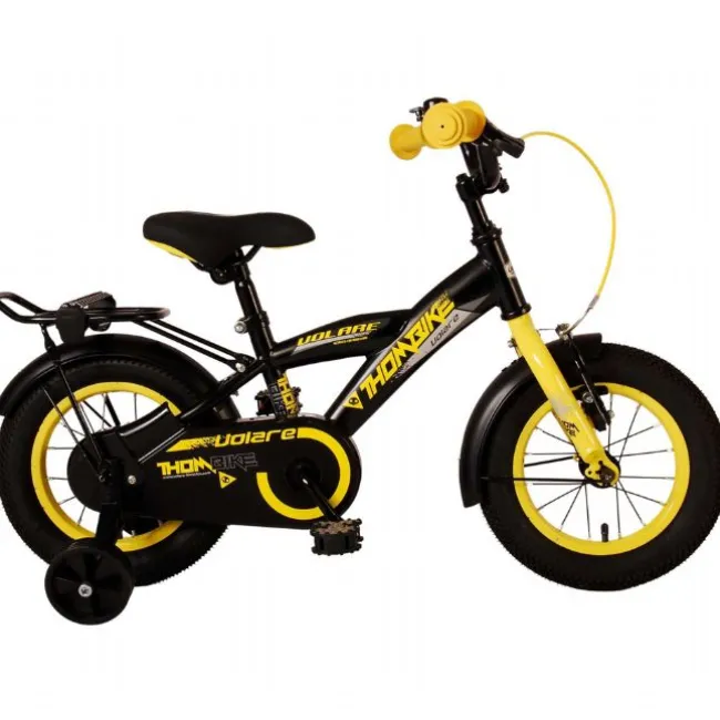 Thombike Børnecykel 12 tommer Sort Gul