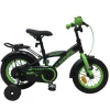 Thombike Børnecykel 12 tommer Sort Grøn