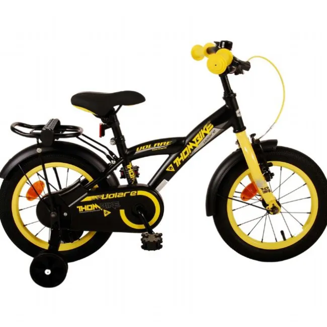 Thombike Børnecykel 14 tommer Sort Gul