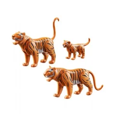 2 tigre med baby
