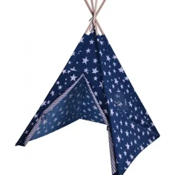 Tipi Legetelt 130x160 cm Blå
