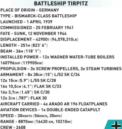 Tirpitz Krigsskib - Executive Edition