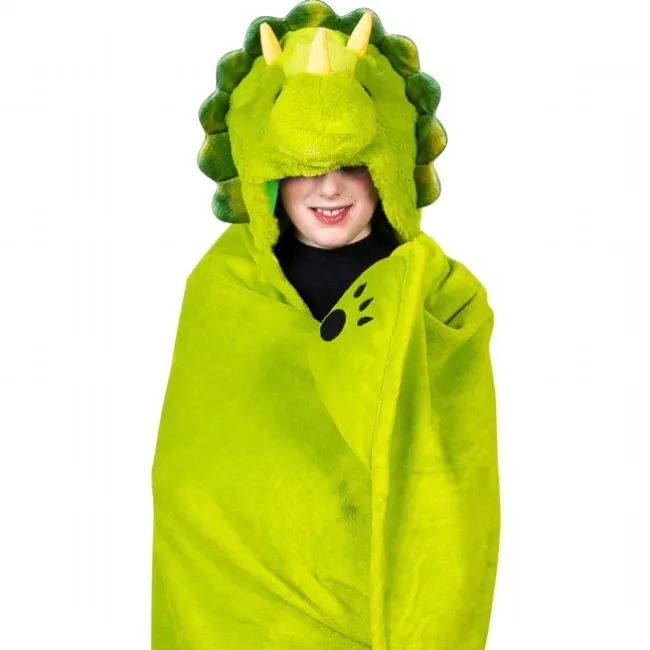 Tæppe med hætte, dino