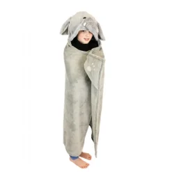Tæppe med hætte, elefant
